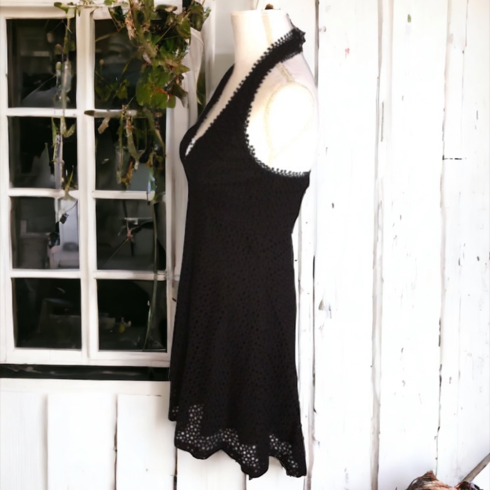 Belle by Badgley Mischka Sophia Halter Dress Size 8 - Picture 11 of 15